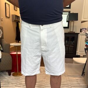 Men's White Shorts 9.5” inseam